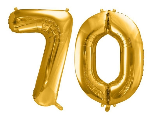 BALONY 70 ZŁOTE 34'' 2szt
