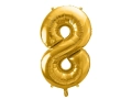BALONY 80 ZŁOTE 34'' 2szt