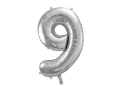 BALONY 90 SREBRNE 34'' 2szt
