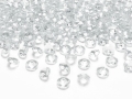DIAMENTOWE KRYSZTAŁKI BEZBARWNE 100szt 12mm