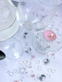 DIAMENTOWE KRYSZTAŁKI BEZBARWNE 100szt 12mm