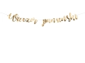 BANER WIECZÓR PANIEŃSKI ZŁOTY 2,15m