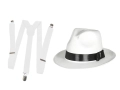 KOMPLET AL CAPONE BIAŁY 2el