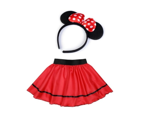 ZESTAW MYSZKA MINNIE CZERWONY 2el