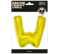 BALON LITERA W ZŁOTY 34'' 86cm