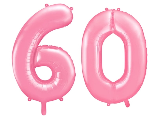 BALONY 60 RÓŻOWE 34'' 86cm 2szt