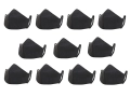 MASKA WIELORAZOWA SLIM CZARNA M/L 10szt