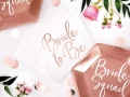 SERWETKI BRIDE TO BE BIAŁE 20szt
