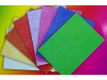 ZESZYT PAPIERÓW FLUORESCENCYJNYCH BROKAT 8krt 25x35cm