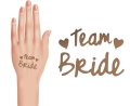 TATUAŻE ZMYWALNE TEAM BRIDE ZŁOTE 16szt.