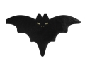 ZESTAW NIETOPERZE HALLOWEEN CZARNY 14el