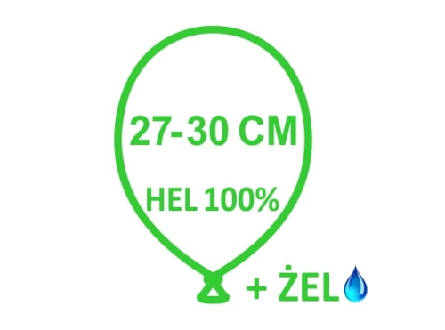 HEL 100% + USZCZELNIENIE BALON GUMOWY 27-30 cm