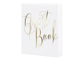 KSIĘGA GOŚCI GUEST BOOK BIAŁA 20x24cm 44str