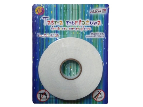 TAŚMA PIANKOWA DWUSTRONNA 18mm