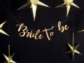 BANER BRIDE TO BE ZŁOTY 0,8m