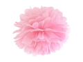 POMPON BIBUŁOWY JASNORÓŻOWY 35cm 1szt.