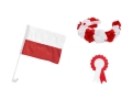 ZESTAW NARODOWY BIAŁO-CZERWONY 3el