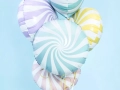 BALON CUKIEREK BIAŁO-BŁĘKITNY 14'' 35cm