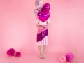 BALON SERCE J.RÓŻ 18'' 45cm