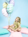 BALON CUKIEREK BIAŁO-RÓŻOWY 14'' 35cm