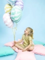 BALON CUKIEREK BIAŁO-MIĘTOWY 14'' 35cm