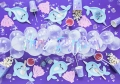 BANER HAPPY BIRTHDAY OPALIZUJĄCY 0,62m
