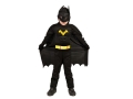 STRÓJ KOMBINEZON BATMAN CZARNY 110-115