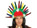 ZESTAW INDIANIN BRĄZOWY 116-128 4el