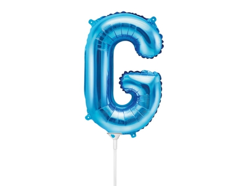 BALON LITERA G NIEBIESKI 14'' 35cm