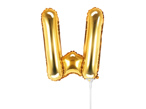 BALON PARTY DECO LITERA W ZŁOTY 14'' 35cm