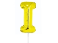 BALON LITERA I ZŁOTY 14'' 36cm