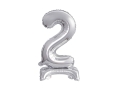BALONY 20 SREBRNE 15'' 38cm 2szt
