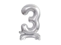 BALONY 30 SREBRNE 15'' 38cm 2szt