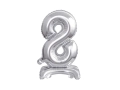 BALONY 80 SREBRNE 15'' 38cm 2szt