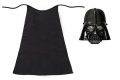 ZESTAW DARTH VADER STAR WARS CZARNY PELERYNA 75cm 2el