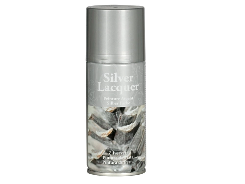 FARBA SPRAY DO DEKORACJI SREBRNA 150ml
