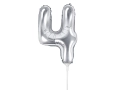 BALONY 40 SREBRNE 14'' 35cm 2szt