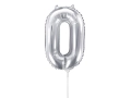 BALONY 40 SREBRNE 14'' 35cm 2szt
