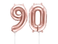 BALONY 90 RÓŻOWE ZŁOTO 14'' 35cm 2szt