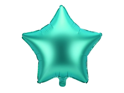 BALON PARTY DECO GWIAZDA ZIELONY 19'' 48cm