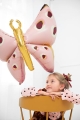BALON MOTYL RÓŻOWY 47'' 120cm