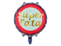 BALON SUPER TATA CZERWONO-NIEBIESKI 18'' 45cm