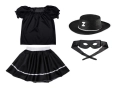 ZESTAW ZORRO CZARNY 98-110 4el