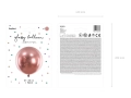 BALON RÓŻOWE ZŁOTO GLOSSY GIGANT 60cm 1szt
