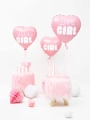 BALON SERCE GIRL RÓZOWY 18'' 45cm