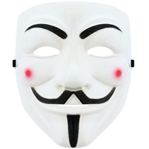 MASKA VENDETTA PLASTIKOWA BIAŁA