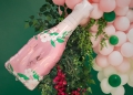 BALON BUTELKA BRIDE TO BE RÓŻOWY 43'' 109cm