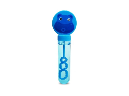 BAŃKI MYDLANE HIPOPOTAM NIEBIESKIE 14cm 1szt
