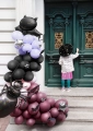 GIRLANDA BALONOWA NIETOPERZE PAJĄKI HALLOWEEN 2,1m