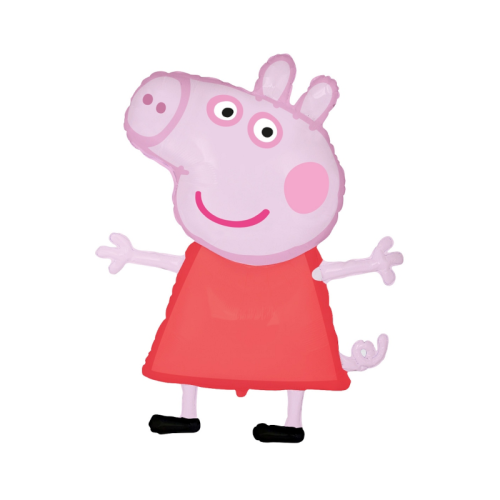 BALON ŚWINKA PEPPA RÓŻOWY 24'' 61cm